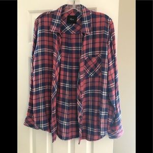 Rails soft plaid shirt